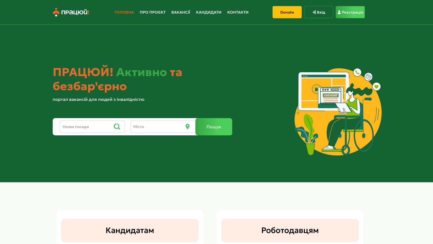 Портал вакансій Працюй!